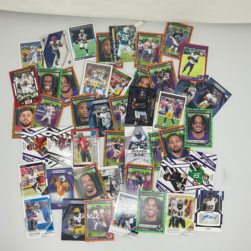 Assorted NFL Trading Cards